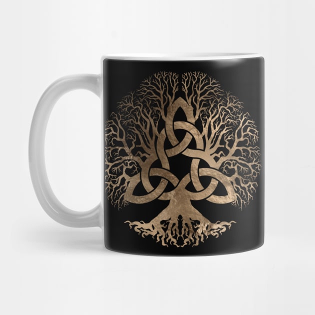 Tree of life -Yggdrasil with Triquetra by Nartissima